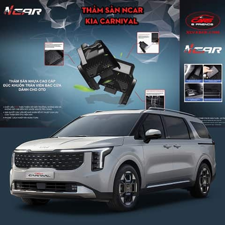 Thảm sàn Ncar cho KIA CARNIVAL